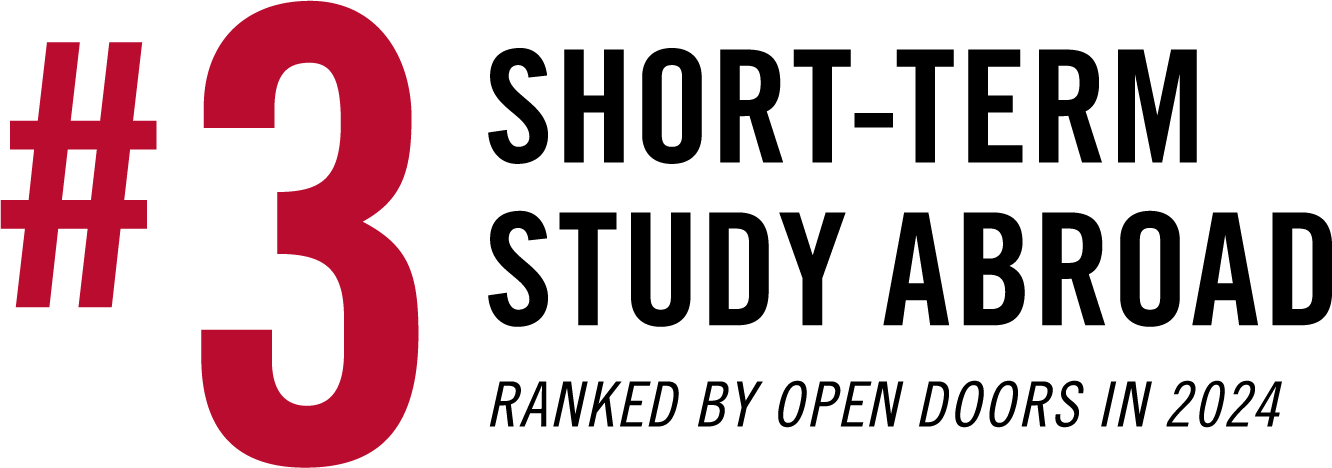 #3 Short-Term Study Abroad - Ranked by Open Doors in 2024